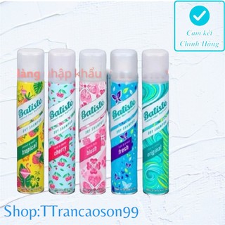 1 Chai Dầu gội đầu khô Batiste Dry Shampoo 200ml --UK