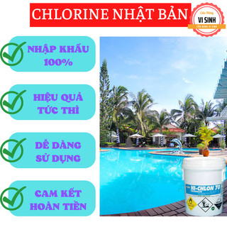 3 kg chlorine nhật xử lý nước ⚡clo nippon