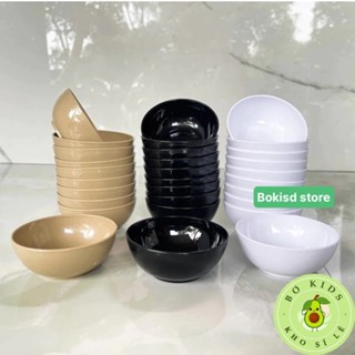 5-10 Chén chấm phíp nhựa Việt Nhật (6826) bát chấm nhựa bát đựng nước sốt nước chấm gia vị nhà hàng