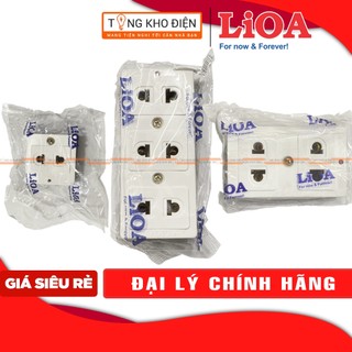 [CHÍNH HÃNG] Ổ cắm nổi LiOA - Tiếp điểm đồng, nhựa chống cháy