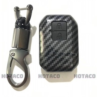 ⚡2 LỚP ⚡ ốp carbon chìa khóa, móc khóa ô tô dùng riêng cho xe Suzuki XL7, Ertiga