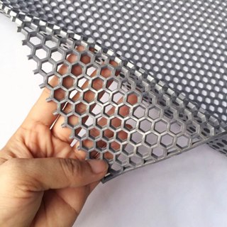 Thảm chống trơn nhựa lưới PVC lục giác chống trơn bề mặt sàn, dày 5mm khổ rộng 90cm và 1,2m