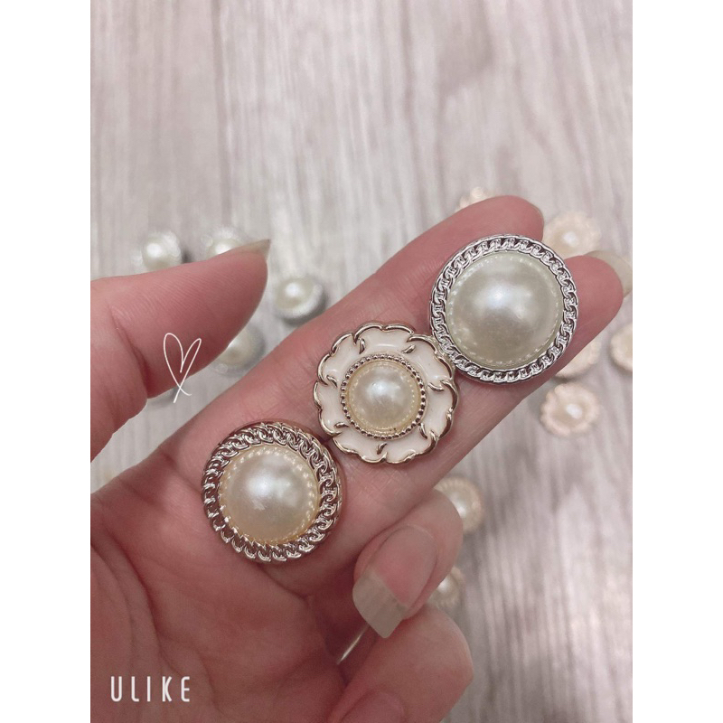 Set 5c Cúc Áo Ngọc Size 2cm (Ảnh thật shop tự chụp )