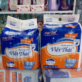 SIÊU RẺ 💖  Tã bỉm dán việt thái  (5 GÓI -5O MIẾNG )Dành cho người già và phụ nữ sau sinh size M/L45-70kg