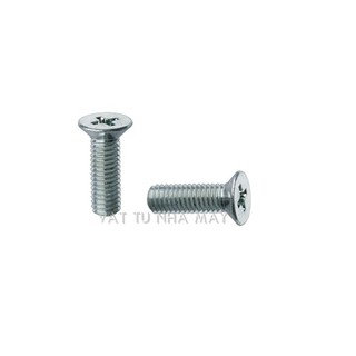 Vít bake đầu bằng thân bulong M4 M5 M6 túi 100c