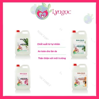 Nước lau sàn hữu cơ MasClean - can 10kg siêu tiết kiệm