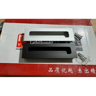 Tay co âm tủ lùa/Tay nắm móc âm nhôm lắp đặt tủ cánh lùa,mở 96/128/160 loại đẹp