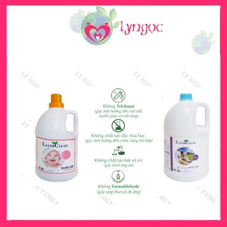 Nước giặt hữu cơ Layer Clean - can 5L siêu tiết kiệm