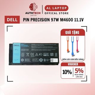 Pin Laptop Dell Precision 97W M4600 M4800 M6600 M6800 M6700 M4700 FJJ4W PG6RC V7M28 9 Cells Zin New 100%