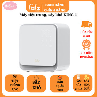 Máy tiệt trùng uvc led có chức năng sấy fatz baby king 1 fb4722bt dung tích 17l