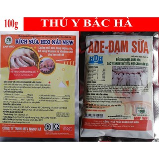 ADE-ĐẠM SỮA 100g Và KÍCH TIẾT SỮA NEW 100g Bổ sung đạm, chất béo, các vitamin thiết yếu một cách cân đối