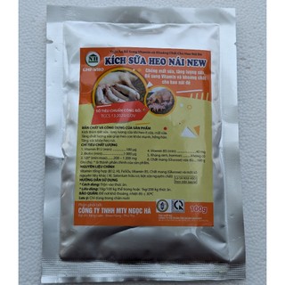 1 gói Sản phẩm 100g Chuyên dùng để tăng lượng sữa khi heo, chó mèo ít sữa, mất sữa