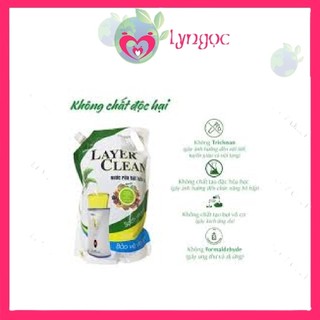 Nước rửa chén hữu cơ hương quả Hồng - túi 2L