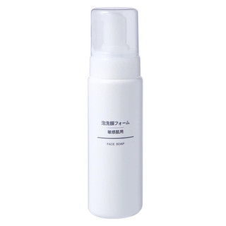 Sữa rửa mặt tạo bọt cho da nhạy cảm Muji Face Soap 200ml (Bill mua tại MUJI Nhật ảnh bên cạnh)