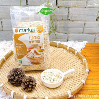 500g Yến mạch hữu cơ cán mỏng/cán lớn Organic Oatmeal