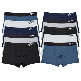 Combo 10 quần sịp đùi nam chữ kí, boxer thun lạnh co giãn 4 chiều mềm mát, thấm hút tốt - CHUKI_BL