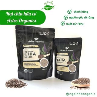 Hạt Chia Hữu Cơ Aztec Organics Organic Chia Seeds