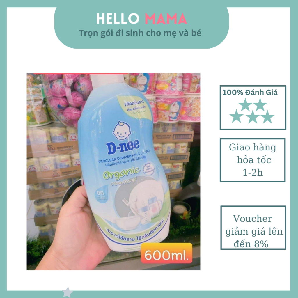 Nước Rửa Bình Dnee Thái Lan An Toàn Cho Bé , Có Thể Rửa Hoa Quả Được Luôn Nhé Các Mẹ - Hellomama *