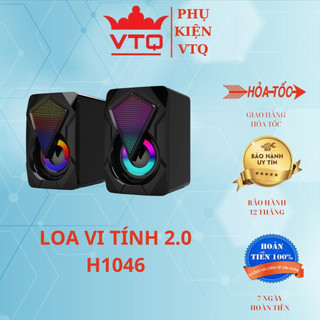 [Mã ELHACE giảm 4% đơn 300K] Loa, loa vi tính 2.0 H1046 hàng chính hãng, bảo hành 6 tháng