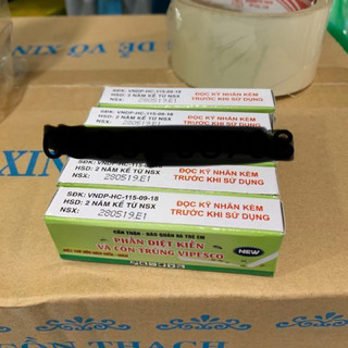 Combo 5. Hộp phấn diệt kiến,côn trùng Vipesco (10 viên)