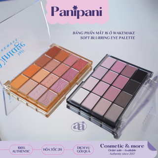 Bảng Phấn Mắt 16 ô WakeMake Soft Blurring Eye Palette