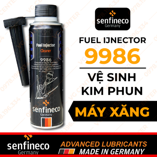 Phụ Gia Súc Béc, Vệ Sinh Kim Phun Xăng - Senfineco Fuel Injection Cleaner 9986 300ML -Senfineco 9986