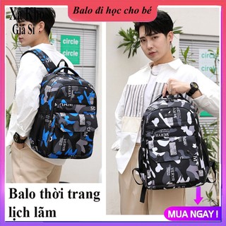 [Size 47 VERYR] Balo Đi Học Nam Nữ, Cặp Học Sinh Cấp 2,3 Phối Màu Thời Thượng, Balo Laptop thời trang nhiều ngăn để đồ