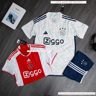 Áo Đấu Ajax Amsterdam 2024 Sân nhà sân nhà/ Quần Áo Bóng Đá AJAX  màu đỏ cao cấp 2023/24 phom 43-90kg