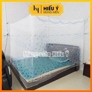 Mùng chống muỗi voan bông 1m2-1m6-1m8-2m5-3m, màn chống muỗi | Mùng mền Hiếu Ý