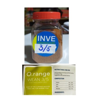 [Chọn bao bì] Cám Thái INVE 3/5 (Orange) 40 gam Dành Cho Cá Nhỏ