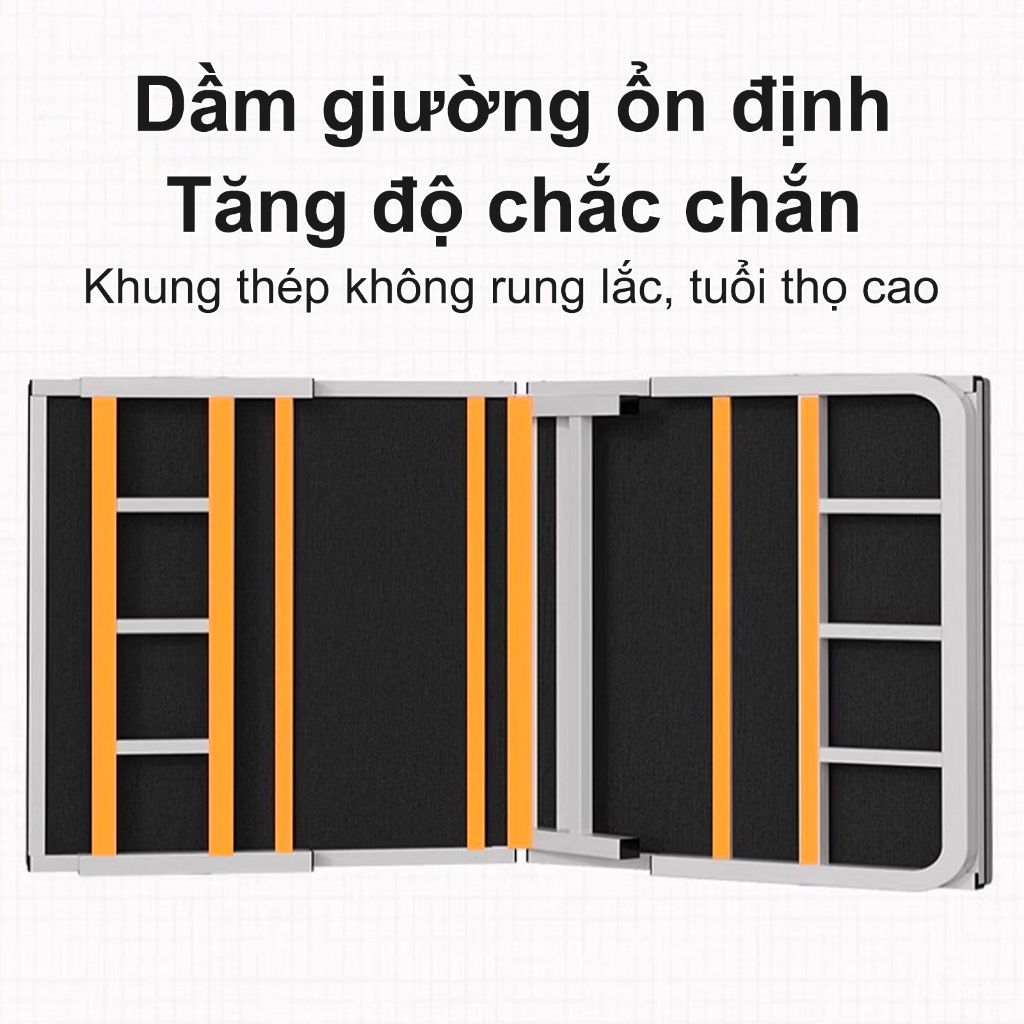 𝑯𝑬𝑰𝑵𝑶 Giường Gấp Không cần lắp ráp lưu trữ khả năng chịu lực và tính ổn định cao Khung Dày Chắc Chắn | BigBuy360 - bigbuy360.vn