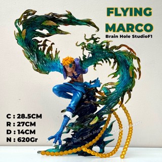 (The phoenix Marco - F1 - 28.5CM) Mô hình Marco phượng hoàng dáng bay cao 28.5cm - Flying Marco brain hole studioF1 - OP