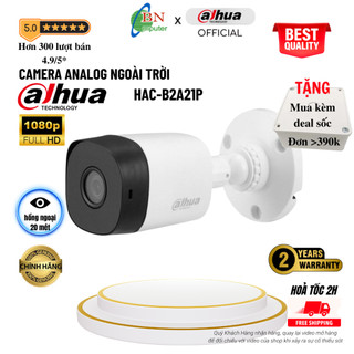 Camera analog thân sắt hac-b2a21p, hac-t2a21p 2.0mp chính hãng, bảo hành 24 tháng