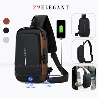 Túi Đeo Chéo Nam Chất Lượng Cao Cấp, Thời Trang, Có Khóa Chống Trộm