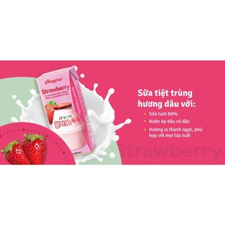 Combo 2 lốc Sữa Chuối – Dâu Hàn Quốc Binggrae (200ml x 12 hộp)