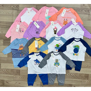 Bộ dài tay bé trai / bé gái Raglan Lullaby NH746R-NH747R (Size 12M-5Y)