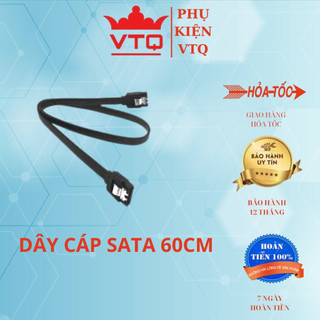 Dây Cáp tín hiệu SATA 3-6G/S Dây Sata 3, Sata III 6 Gbps gắn cho SSD, HDD hàng xịn new 100%