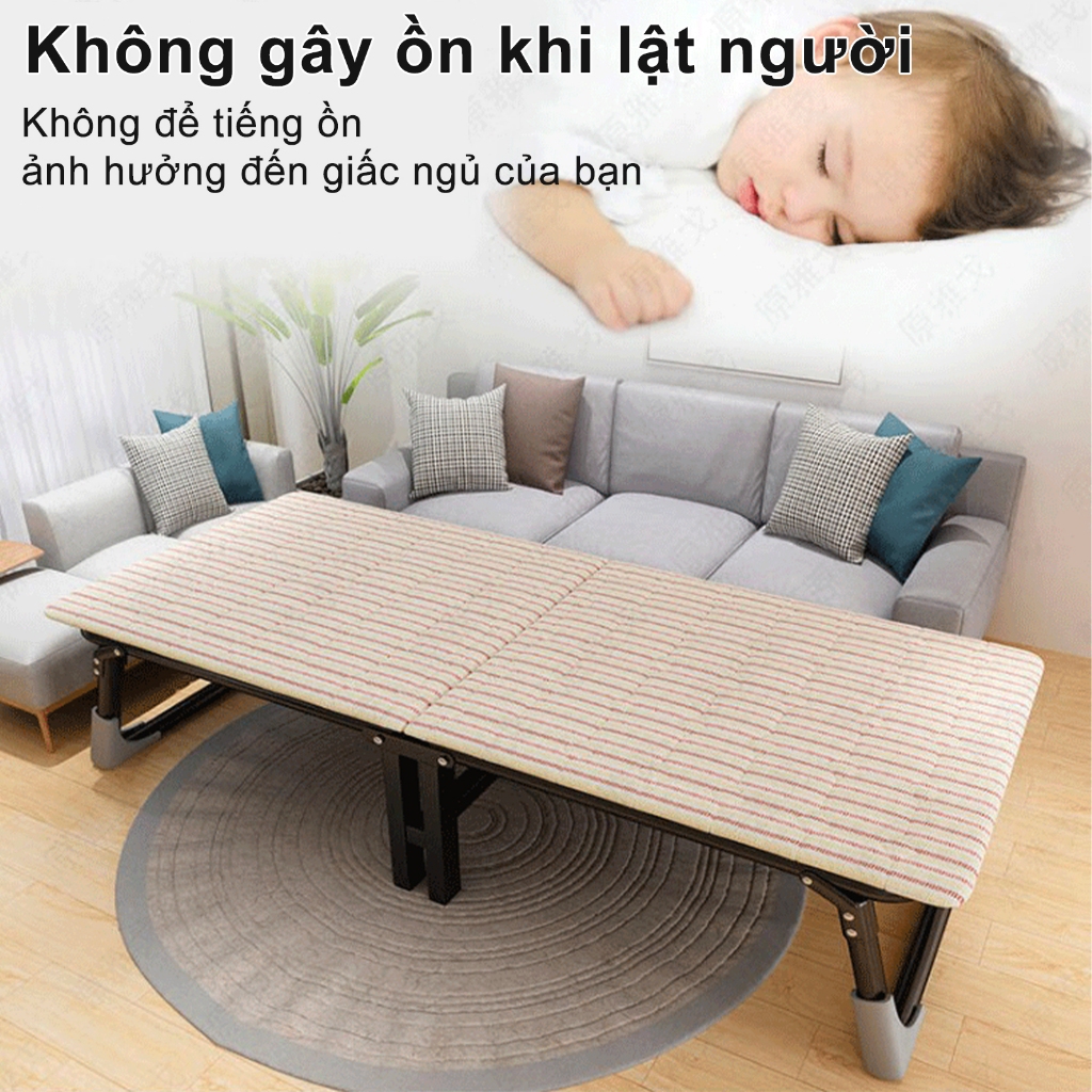 HEINO Giường Gấp Ngủ Trưa Văn Phòng Thông Minh Không Cần Lắp đặt Có Bánh Xe Di Chuyển Dễ Dàng Tiết Kiệm Không Gian | BigBuy360 - bigbuy360.vn