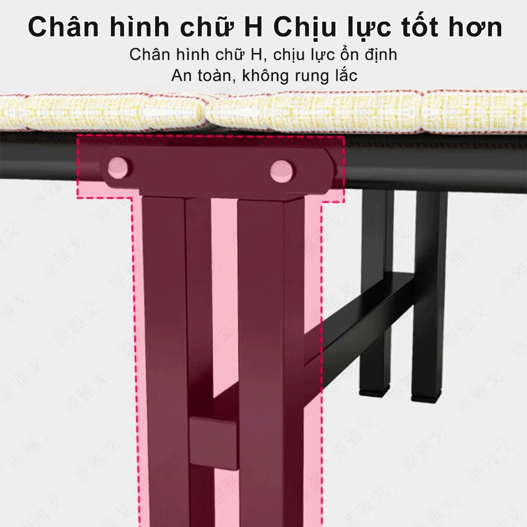 HEINO Giường Gấp Ngủ Trưa Văn Phòng Thông Minh Không Cần Lắp đặt Có Bánh Xe Di Chuyển Dễ Dàng Tiết Kiệm Không Gian | BigBuy360 - bigbuy360.vn