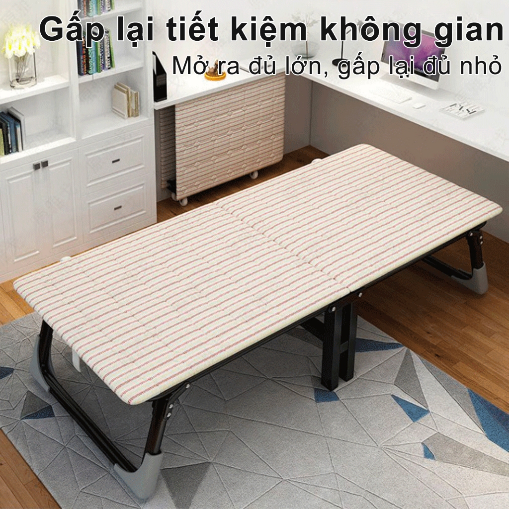 HEINO Giường Gấp Ngủ Trưa Văn Phòng Thông Minh Không Cần Lắp đặt Có Bánh Xe Di Chuyển Dễ Dàng Tiết Kiệm Không Gian | BigBuy360 - bigbuy360.vn