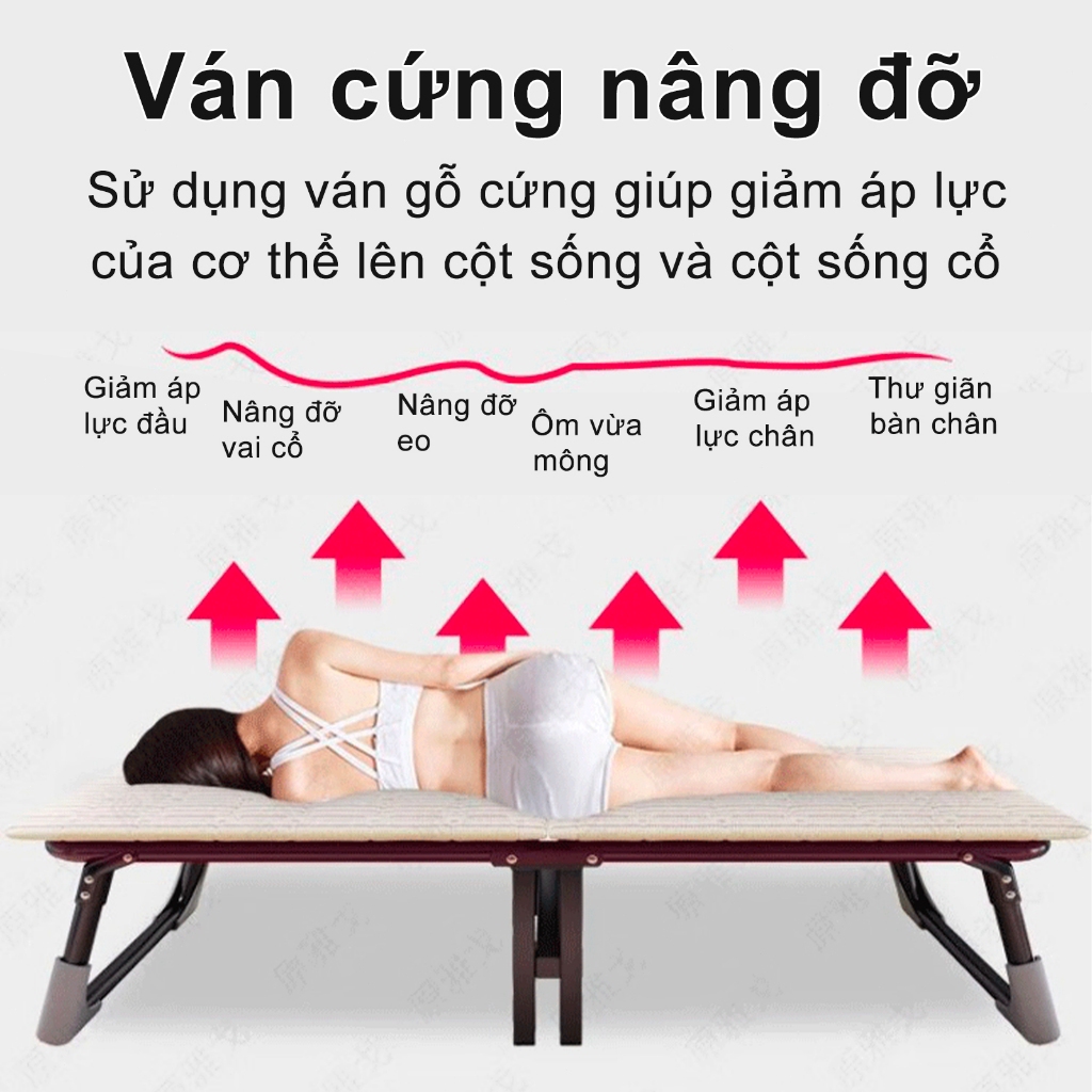 HEINO Giường Gấp Ngủ Trưa Văn Phòng Thông Minh Không Cần Lắp đặt Có Bánh Xe Di Chuyển Dễ Dàng Tiết Kiệm Không Gian | BigBuy360 - bigbuy360.vn