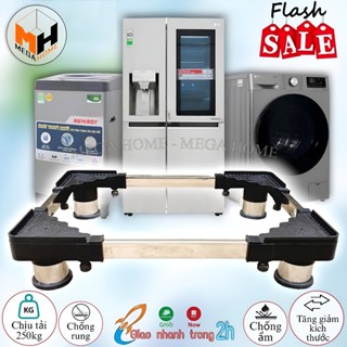 Kệ máy giặt, chân tủ lạnh, máy giặt bọc inox điều chỉnh kích thước