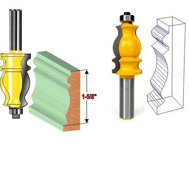 Mũi dao phay đánh chỉ đuôi cá cốt 12ly7