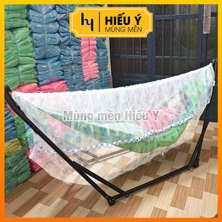 Mùng cho võng, mùng cho nôi, co giãn dùng được nhiều cỡ võng - ẢNH THẬT | Mùng mền Hiếu Ý