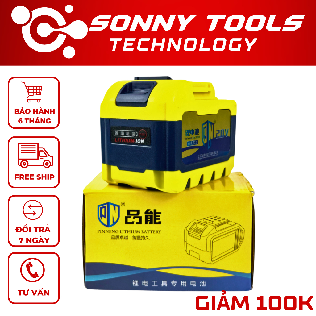 Pin 15 Cell PINNENG Mạch 8 mosfet Hàng Nội Địa Trung Chân Pin Phổ Thông