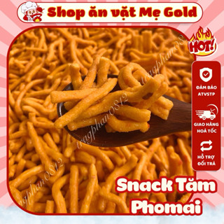 Snack tăm phomai, bim que phomai cay (500g)