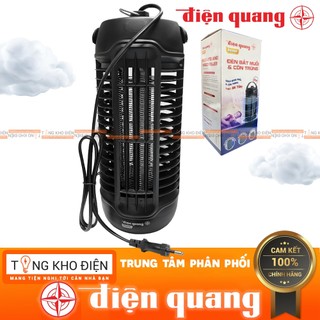 Đèn bắt muỗi điện quang led 6w uva đq eml08 bl