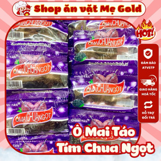 Combo gói ô mai táo tím tuổi thơ, táo chua ngọt
