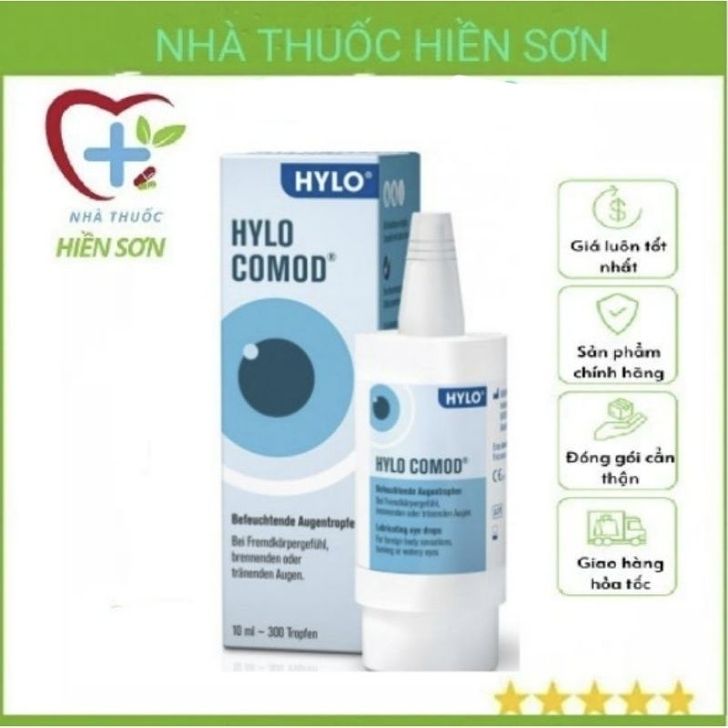 [HOẢ TỐC] Dung Dịch Nhỏ Mắt Hylo COMOD 10ml
