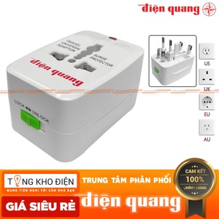 Ổ cắm du lịch đa năng Điện Quang ESK TV01